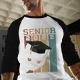 Class Of 2022 Graduation Cat Seniors Grad Baseball Raglan Shirt