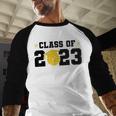 Class Of 2023 Graduation Waterpolo Senior 2023 Baseball Raglan Shirt