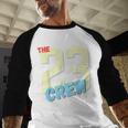Class Of 2023 Seniors 23 Crew Senior Graduation Idea Baseball Raglan Shirt