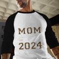 Class Of 2024 Proud Mom Of Senior Class 24 Graduation Baseball Raglan Shirt