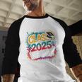 Class Of 2025 We Out Graffiti Graduation 2025 Baseball Raglan Shirt