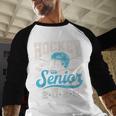 Class Of 2025 Hockey Senior Graduation Graduate Grad Baseball Raglan Shirt