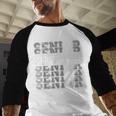 Class Of 2025 Senior 2025 Back To School 2025 Graduation 25 Baseball Raglan Shirt