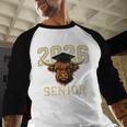 Class Of 2026 Highland Cow Senior Graduation School Pride Baseball Raglan Shirt