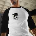 Class Of 2026 Senior 2026 Soccer High School Graduation Baseball Raglan Shirt