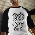 Class Of 2027 Shirt Graduation Senior 2027 Baseball Raglan Shirt