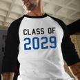 Class Of 2029 Graduation T-Shirts Baseball Raglan Shirt