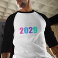 Class Of 2029 Shirt 2nd Grade Onto 3rd Grade Graduation Tee Baseball Raglan Shirt