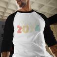 Class Of 2034 Senior Graduate 2034 Graduation Baseball Raglan Shirt