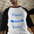 Class Of 2035 Graduation Parents Of Kindergarten Kid Dad Mom Baseball Raglan Shirt