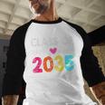 Class Of 2035 Kindergarten Pre K Grow With Me Graduation Baseball Raglan Shirt