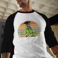 Class Of Dinosaur Apparel 2024 Graduation Graduate Dino Boy Baseball Raglan Shirt