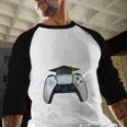 Class Of Gamer 2023 Shirt Graduation Game Boy Graduate Baseball Raglan Shirt