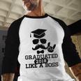 College High School Graduation Grad 2018 Shirt Baseball Raglan Shirt