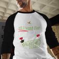 College Student Christmas Bachelors Degree Graduation Baseball Raglan Shirt
