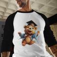 Cute Graduation Bear To Celebrate Your Graduate Baseball Raglan Shirt