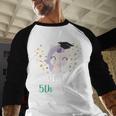 Cute Unicorn See Ya 5th Grade Graduation Shirt Baseball Raglan Shirt