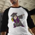 Dabbing Graduate For Graduation Men Dab CuteShirt Baseball Raglan Shirt