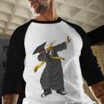 Dabbing Graduation Class Of 2023 Shirt History Month Baseball Raglan Shirt