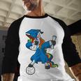 Dabbing Graduation Class 2023 Unicorn Volleyball Baseball Raglan Shirt