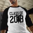 Dabbing Graduation Shirt Class Of 2018 Baseball Raglan Shirt