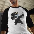 Dabbing Panda Bear Graduation Senior 2019 Shirt Baseball Raglan Shirt