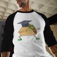 Dabbing Taco 6th Grade Graduation Shirt Sixth Grade Later Baseball Raglan Shirt