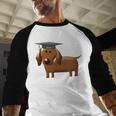 Dachshund Graduation 2018 Dog Graduation Shirt For Men Women Kids Baseball Raglan Shirt
