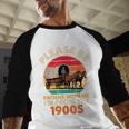 Dad Father's Day Please Be Patient I'm From The 1900s Baseball Raglan Shirt