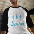 Dance Team Senior 2026 Senior Night Graduation Grad Baseball Raglan Shirt