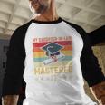 My Daughter In Law Mastered It Master's Graduation Vintage Baseball Raglan Shirt