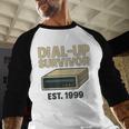 Dial Up Survivor Retro 90s Internet Nostalgia Baseball Raglan Shirt Dial Up Survivor Retro 90s Internet Nostalgia Baseball Raglan Shirt