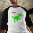 Dinosaur Rawr Diploma Grad Graduate Graduation Baseball Raglan Shirt