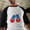 Discipline Arsenal Pinoy Nostalgia Filipino Tsinelas Premium Tri-Blend Baseball Raglan Shirt