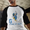 Disney Mickey Mouse 2025 Graduation Class Of '25 Rad Grad Premium Tri-Blend Baseball Raglan Shirt