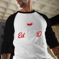 Doctor Of Education Over Educated EdD Doctorate Graduation Baseball Raglan Shirt