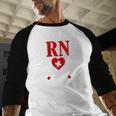 Earned It For Nurse Graduation Or RN LPN Nursing School Grad Baseball Raglan Shirt