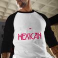 Educated Mexican Graduation Shirt For Women Baseball Raglan Shirt