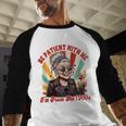 Elder Emo Grandma Nana Be Patient With Me I'm From The 1900s Baseball Raglan Shirt
