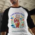Elder Emo Nostalgia Skeleton Hand Baseball Raglan Shirt