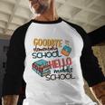 Elementary School End Of Year Graduation Middle Baseball Raglan Shirt