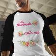 My Favorite Librarian Calls Me Mom Graduation Baseball Raglan Shirt