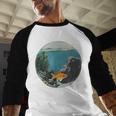 Fish Bowl Frutiger Aero Y2K Retro Vibes Baseball Raglan Shirt Fish Bowl Frutiger Aero Y2K Retro Vibes Baseball Raglan Shirt