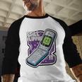 Still Flippin' It Retro Flip Phone 90s Y2K Nostalgia Baseball Raglan Shirt