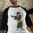 Flossing Graduation Class Of 2019 Women Baseball Raglan Shirt