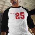 Football Senior Night Football Senior 2025 Graduation 51 Baseball Raglan Shirt