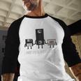 Never Forget Retro Nostalgia Tapes Throwback 80s Premium Tri-Blend Baseball Raglan Shirt