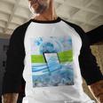 Frutiger Aero Aesthetic Tech Water Fishes Monitor Screen Baseball Raglan Shirt Frutiger Aero Aesthetic Tech Water Fishes Monitor Screen Baseball Raglan Shirt