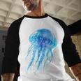 Frutiger Aero Y2K Jellyfish Baseball Raglan Shirt Frutiger Aero Y2K Jellyfish Baseball Raglan Shirt