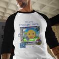Frutiger Aero Y2K Meme Graphic 2000s Nostalgia Baseball Raglan Shirt